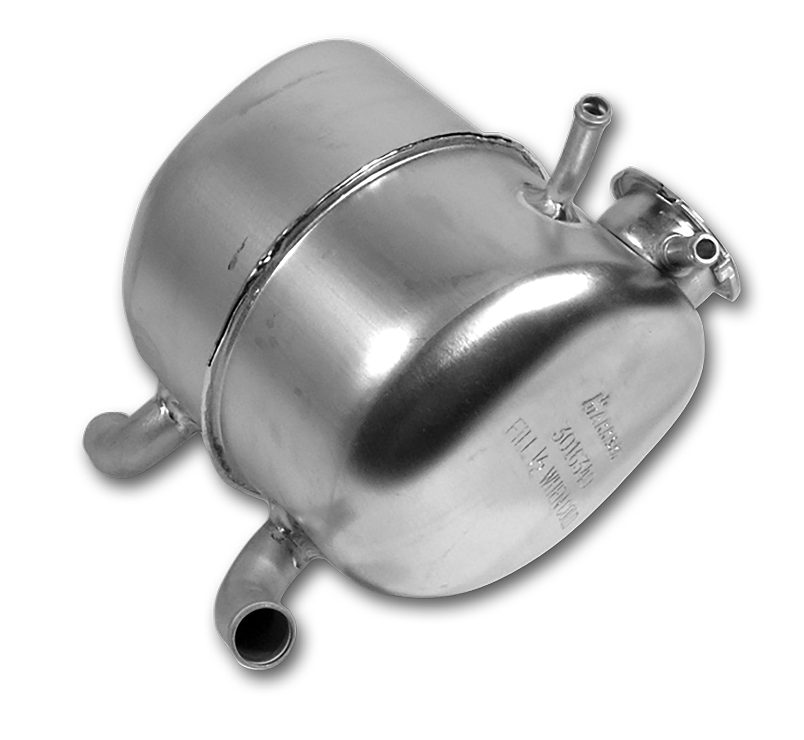 C3 1968-1972 Chevrolet Corvette Coolant Expansion Tank With Factory Date Stamp. - DeWitts Radiator