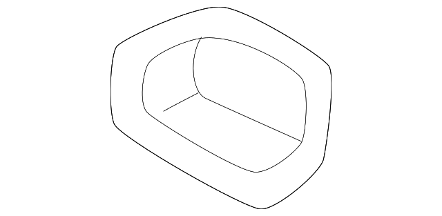 C5 1997-2004 Chevrolet Corvette Lower Radiator Insulator - Choose Application - General Motors