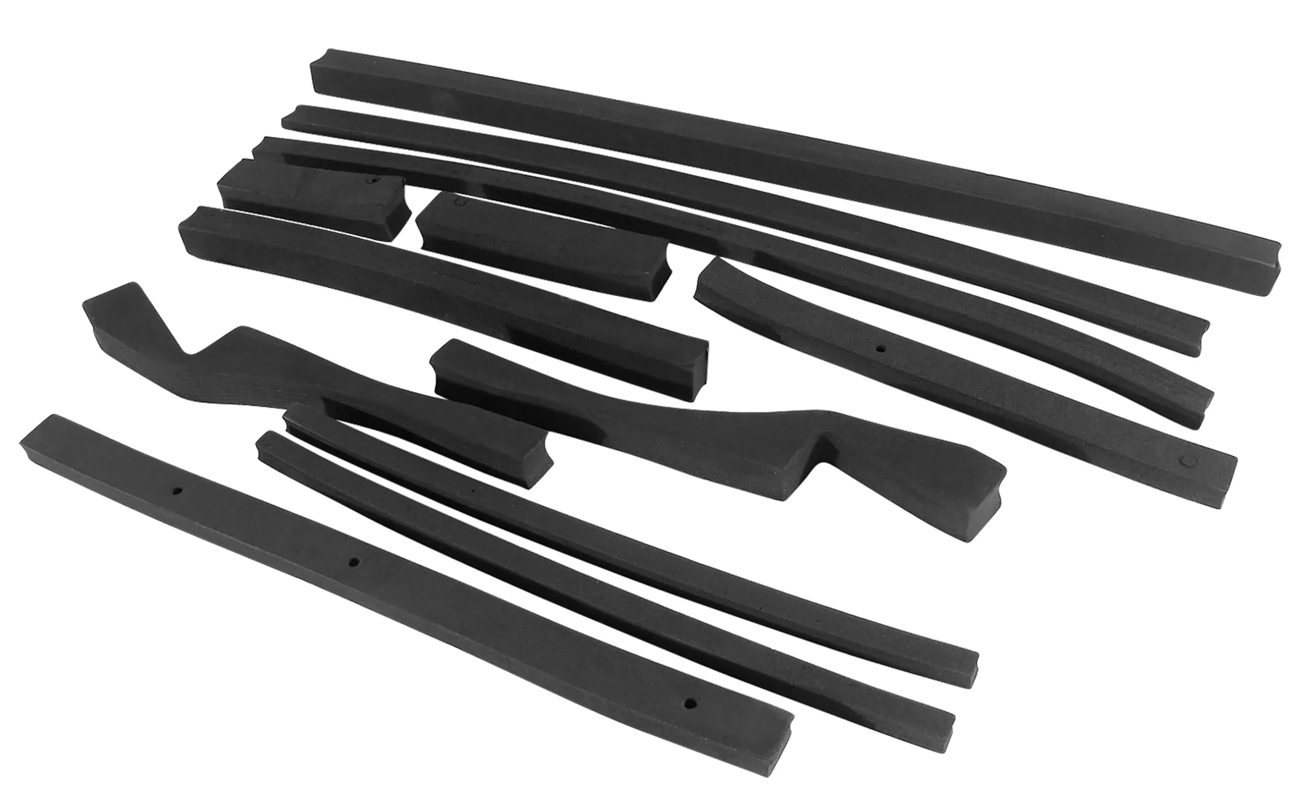 C3 1976 Chevrolet Corvette Radiator Support/Shroud Seal Kit. W/Air Conditioning Early - Auto Accessories of America