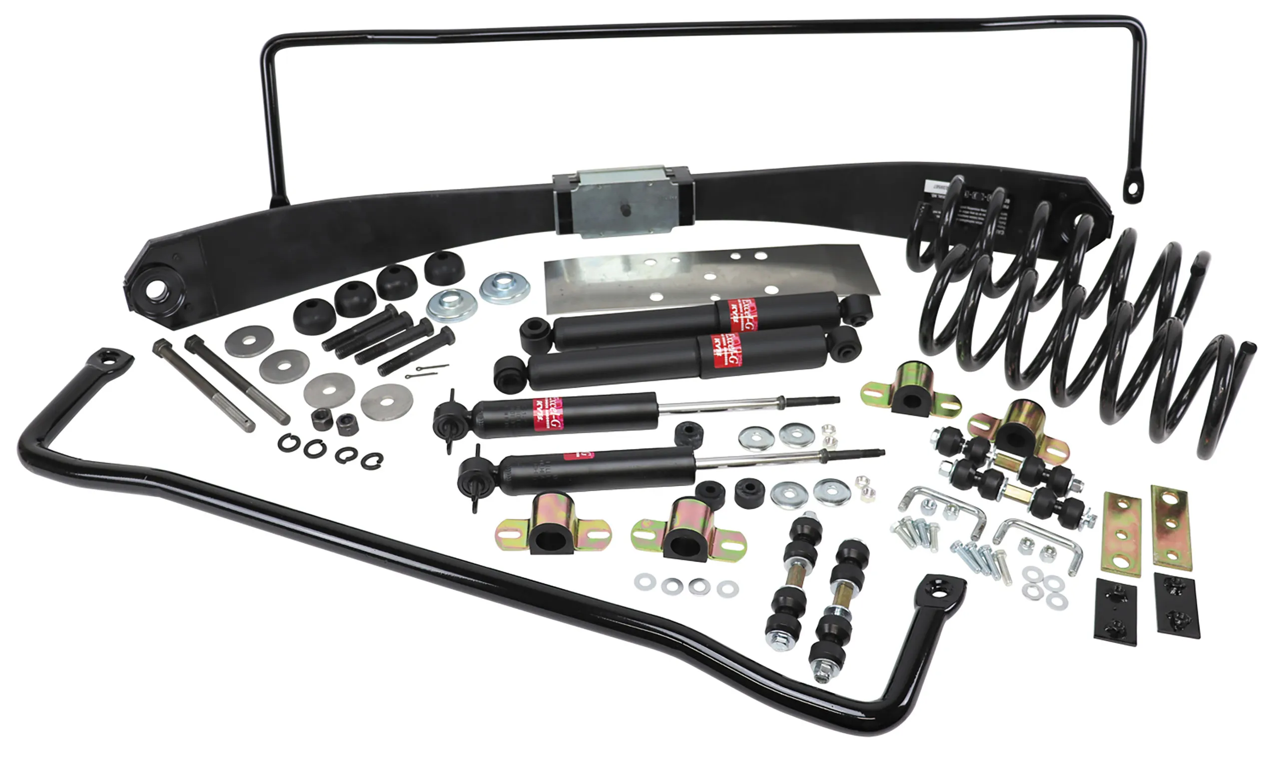 1963-1977 Chevrolet Corvette Touring Suspension System W/Fiberglass Monospring - CA