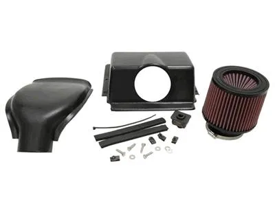 C4 1990-1996 Chevrolet Corvette Vortex Rammer Cold Air System. Black - Auto Accessories of America