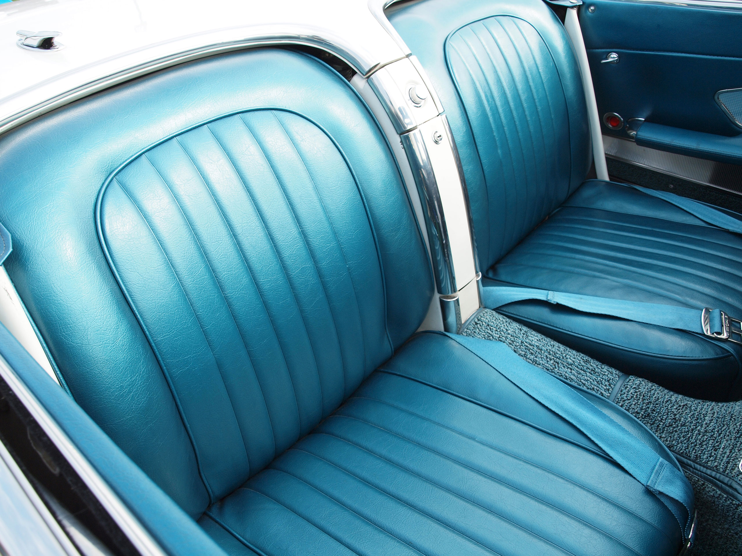 C1 1960 Chevrolet Corvette Reproduction Vinyl Seat Cover Set - CA