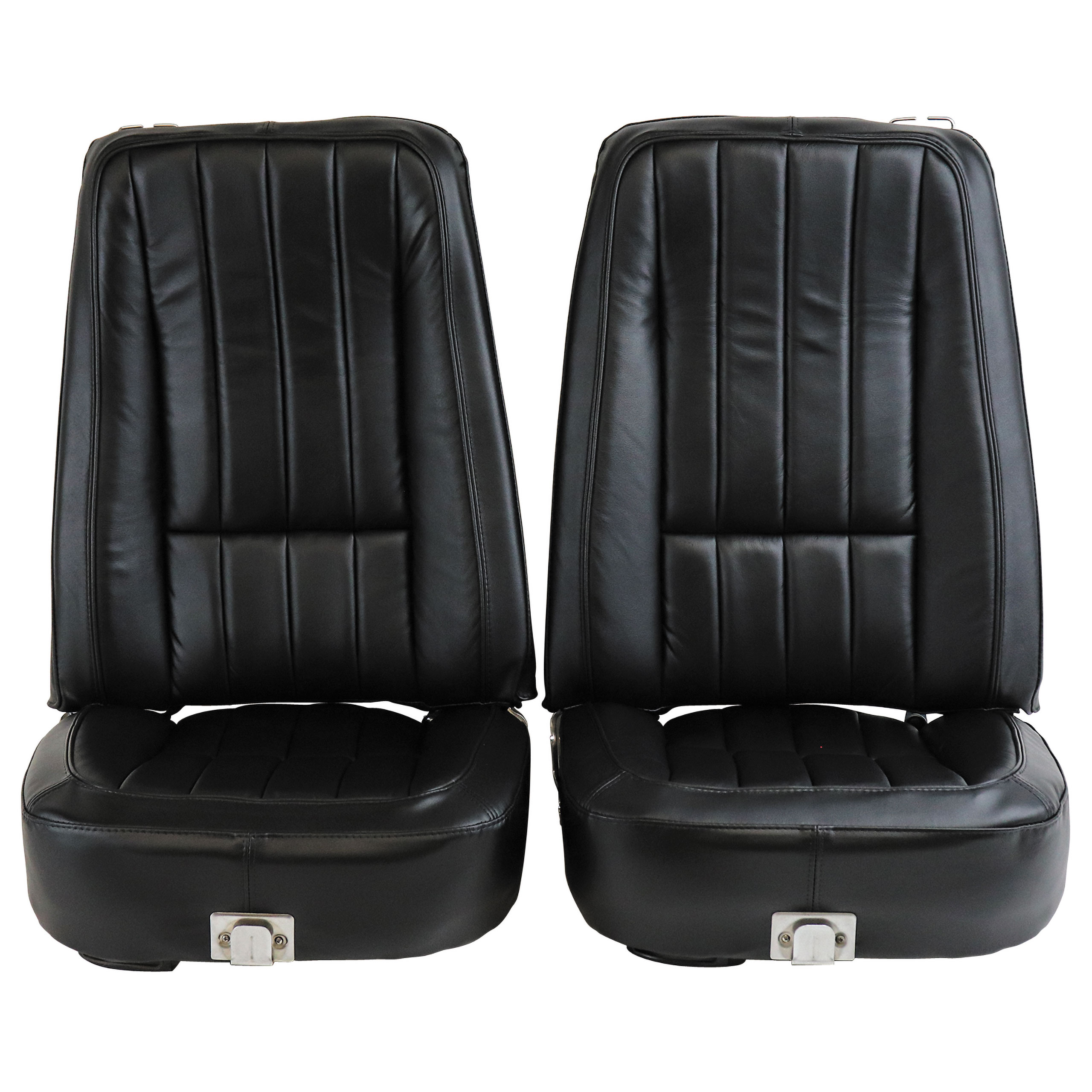 C3 1969 Chevrolet Corvette 100% Leather Mounted Seat Cover Set With Headrest - CA