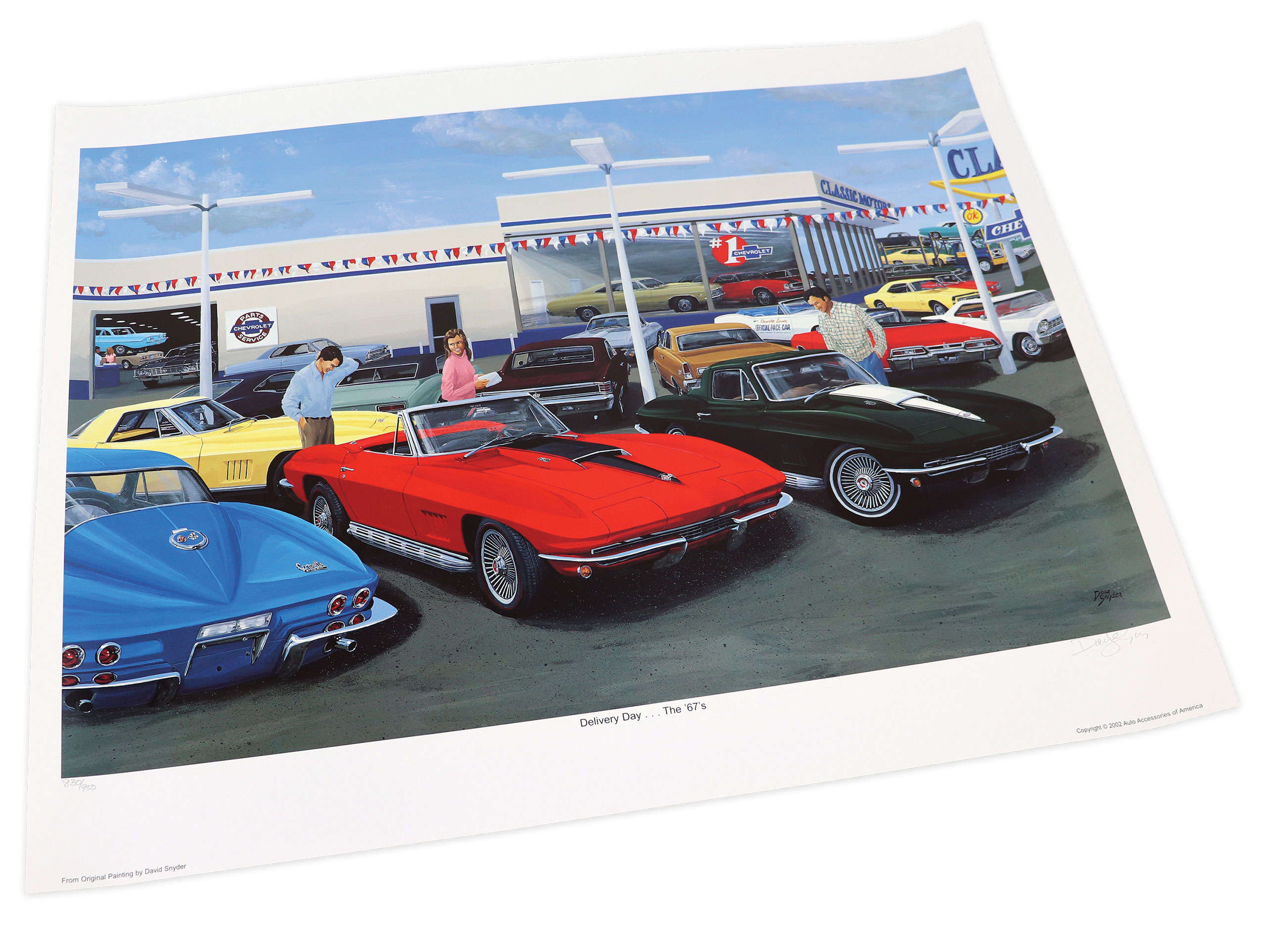 C2 1967 Chevrolet Corvette Delivery Day: The 67's Limited Edition Print - David Snyder