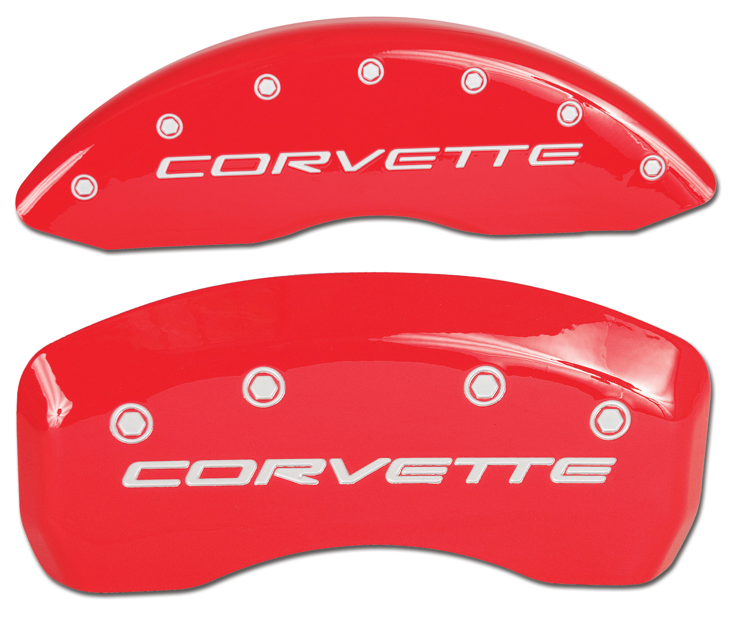 67％以上節約 センターバレー 新品 MGP Caliper Covers 13007SCV5RD C5 Corvette Red