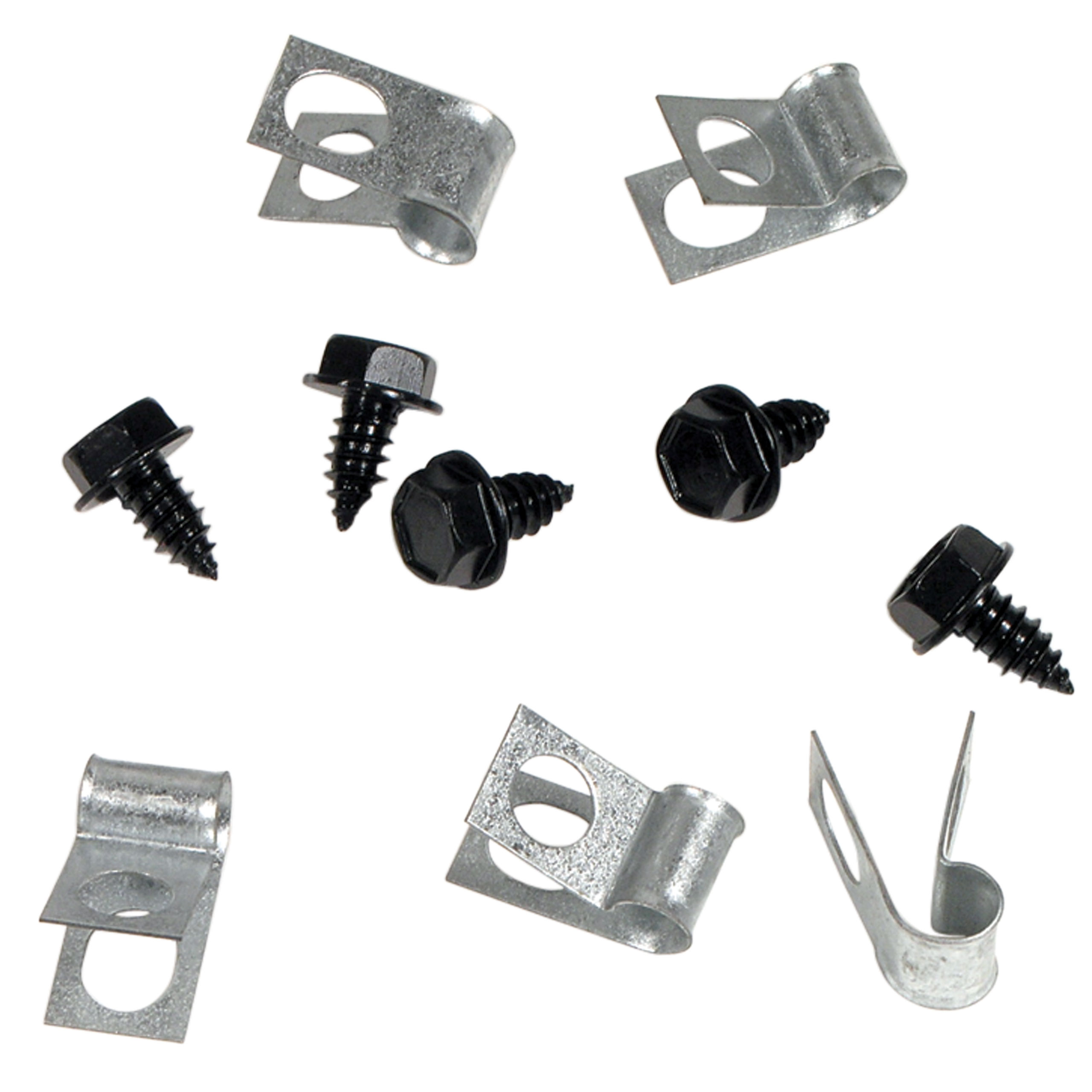 C3 1974-1982 Chevrolet Corvette Fuel Line Clips - 10 Piece Set - Inline ...