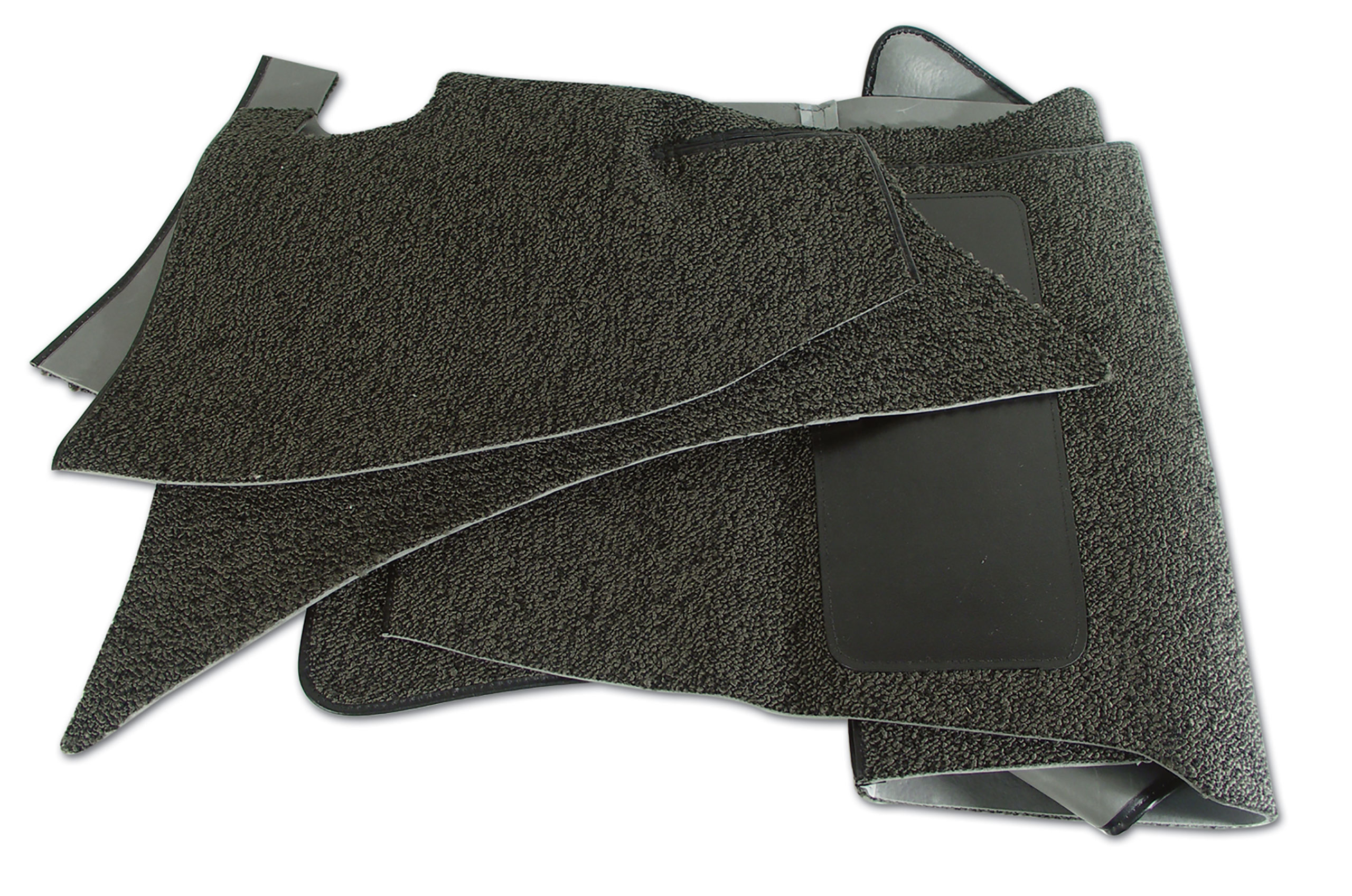 C1 1959-1960 Chevrolet Corvette Carpet. Olive Black Tuxedo - Auto Custom Carpet