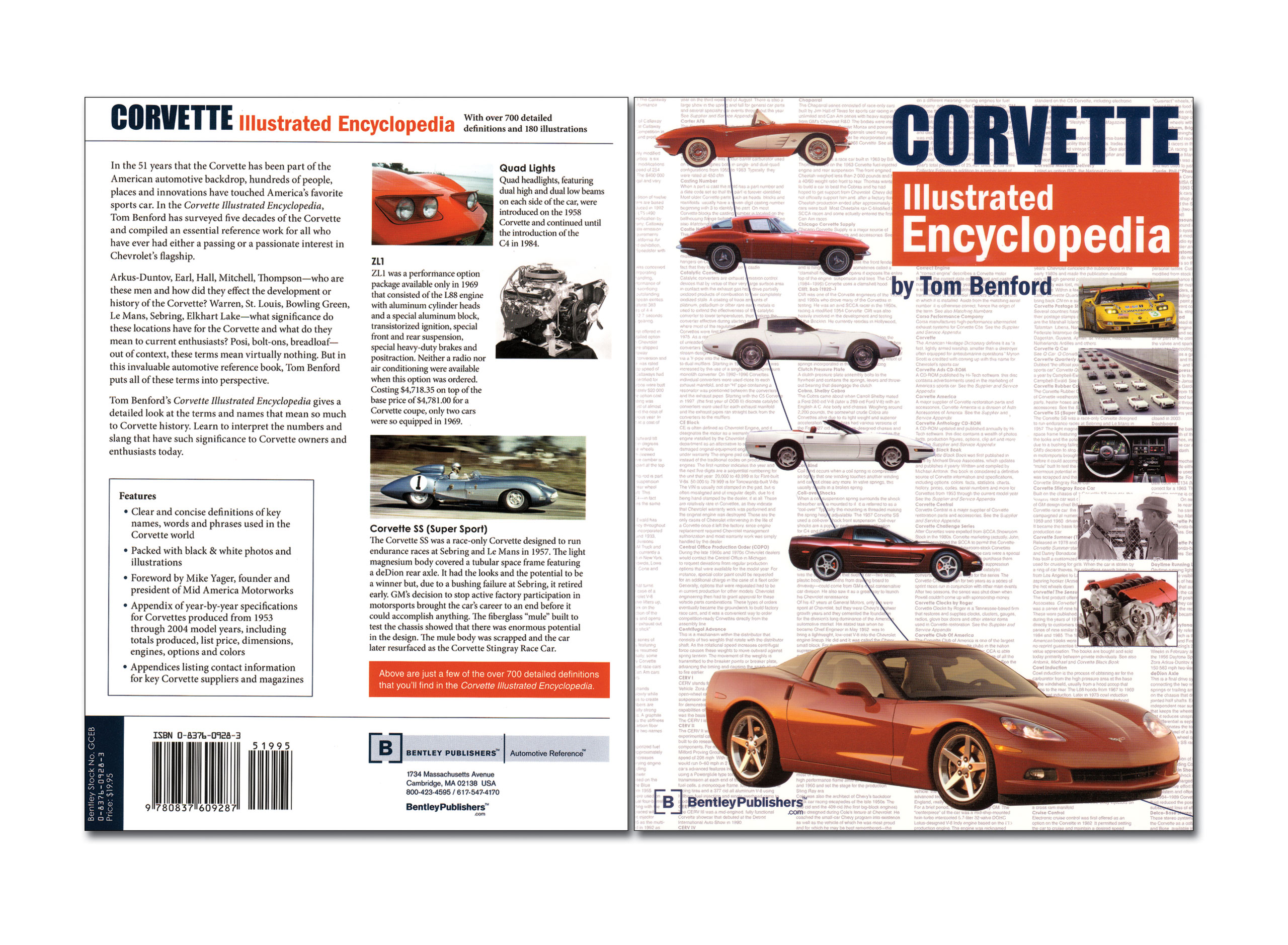 1953-2020 Chevrolet Corvette Illustrated Encyclopedia - CA