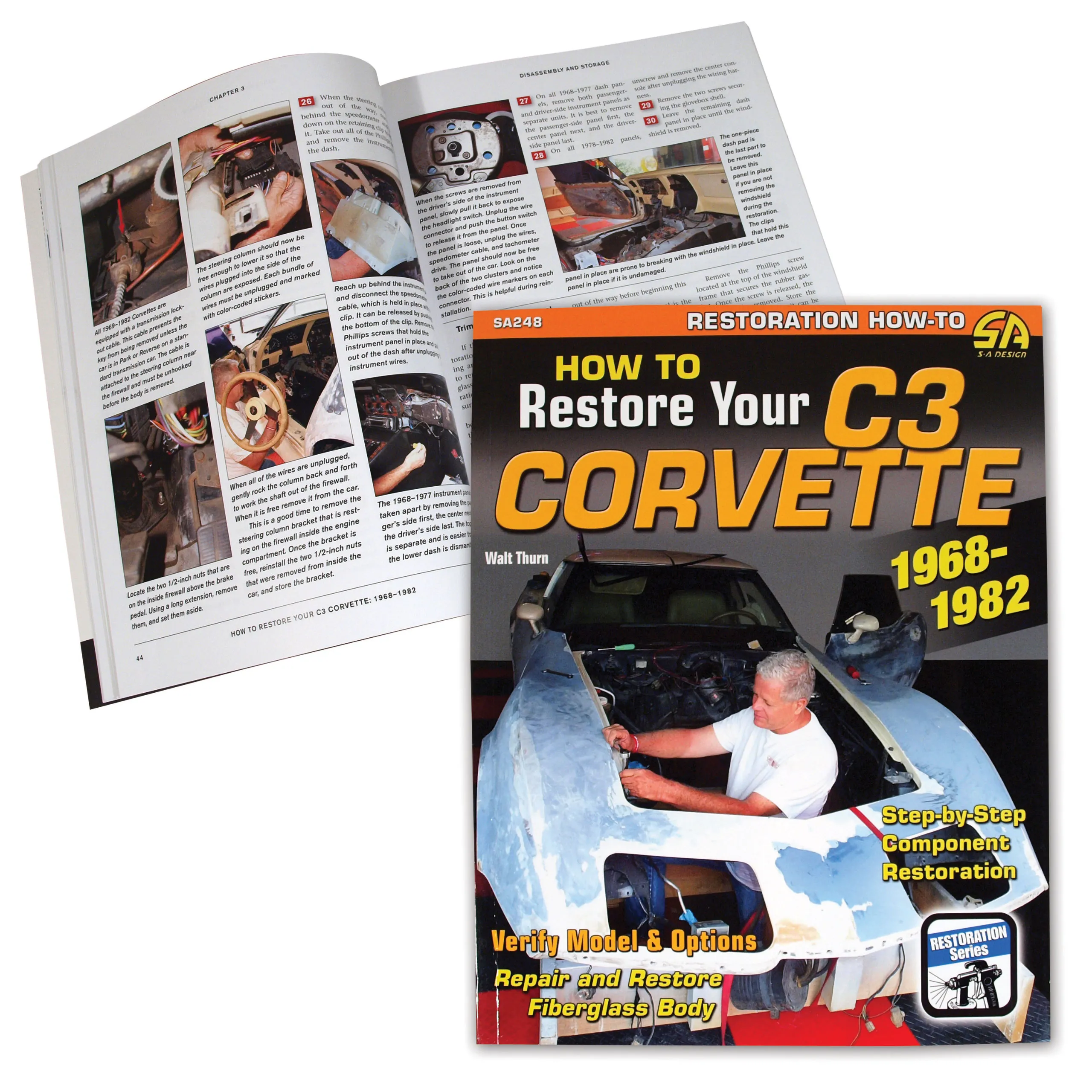 C3 1968-1982 Chevrolet Corvette How To Restore Your Corvette Book - Auto Accessories Of America