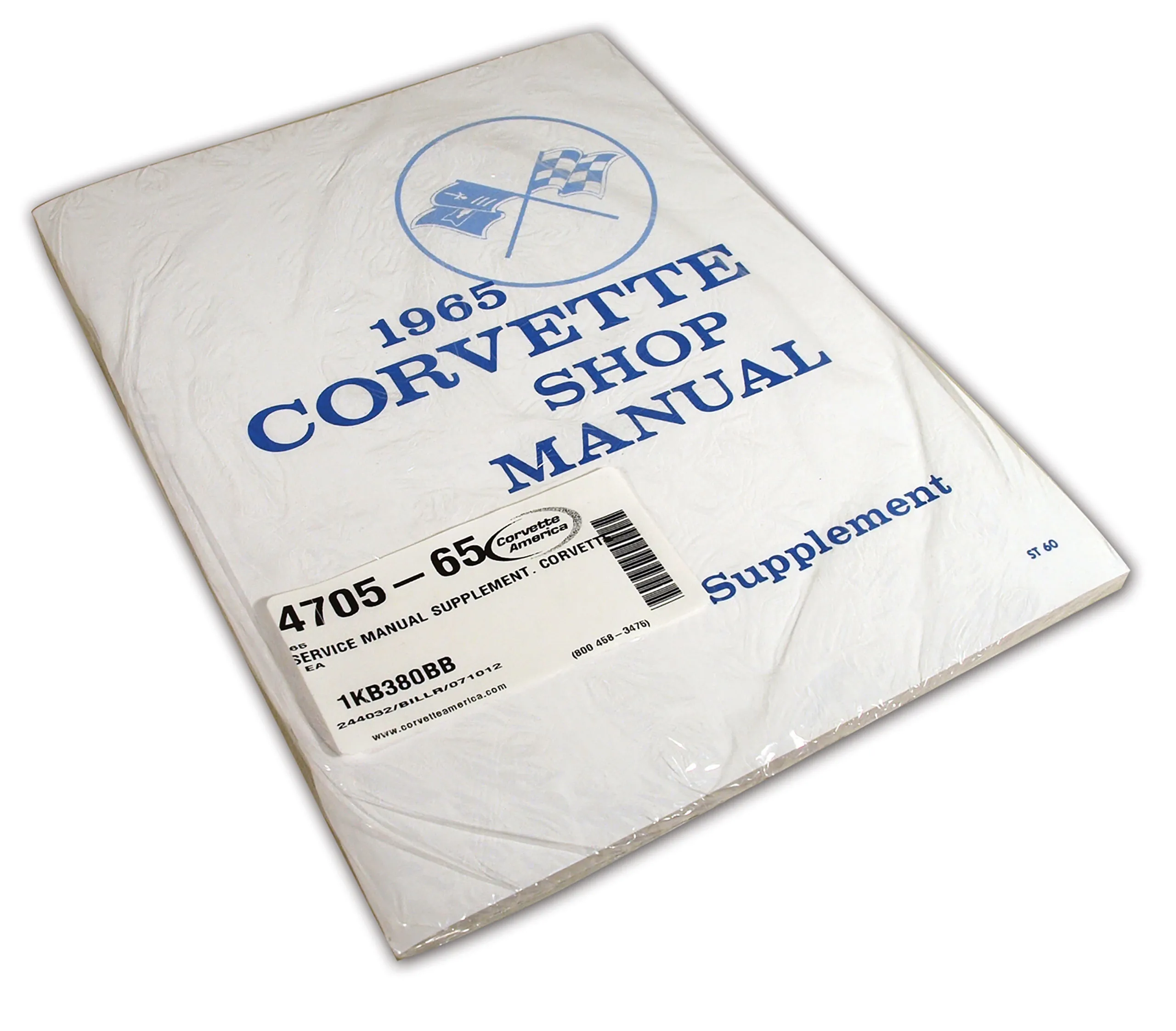 C2 1965 Chevrolet Corvette Service Manual Supplement. Corvette - Auto Accessories of America