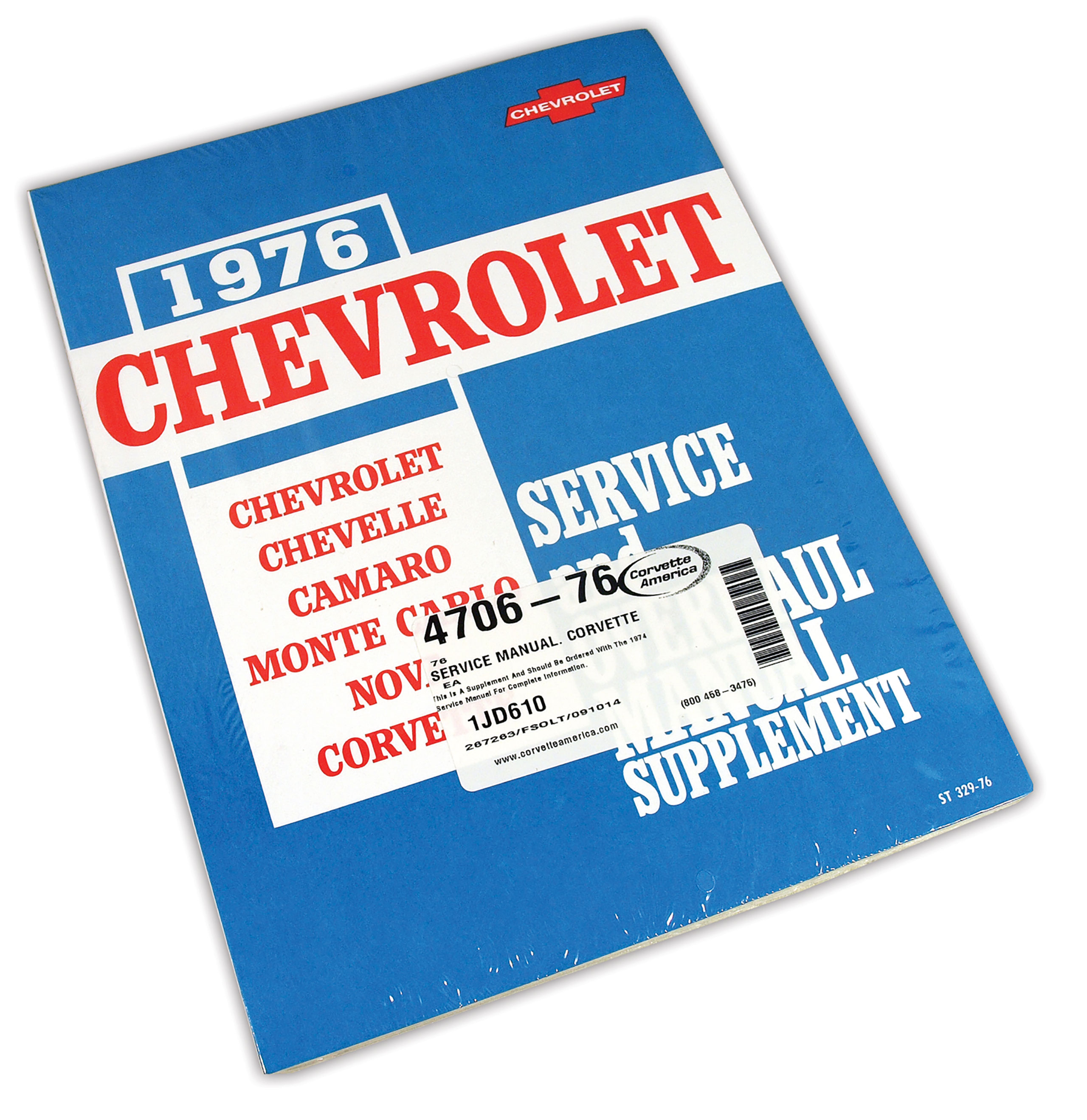 C3 1976 Chevrolet Corvette Service Manual. Corvette - Auto Accessories of America