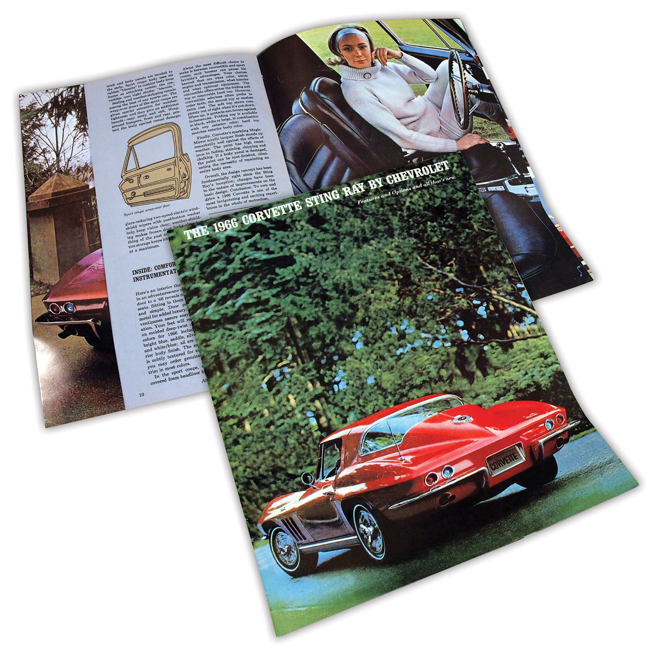 C2 1966 Chevrolet Corvette Sales Brochure. Corvette - Auto Accessories of America