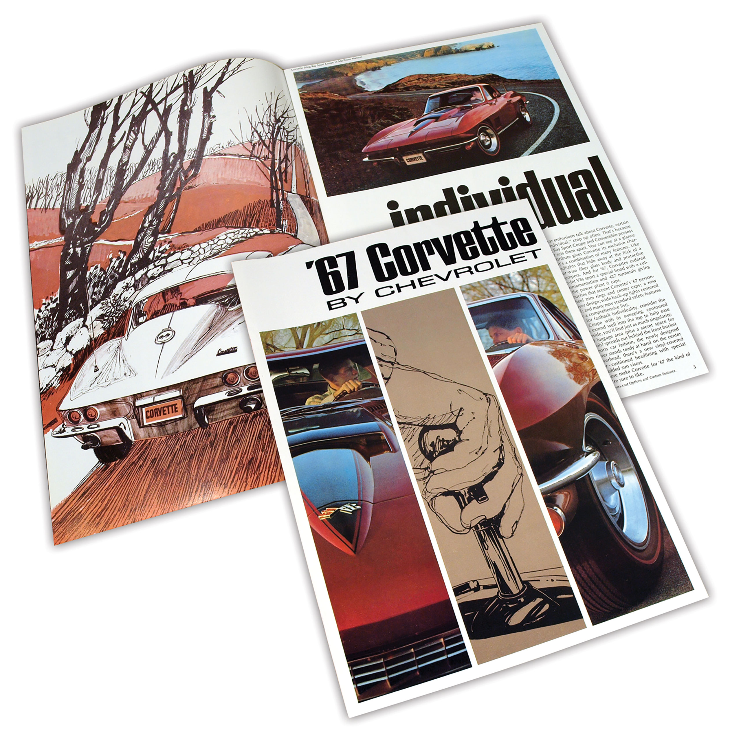 C2 1967 Chevrolet Corvette Sales Brochure. Corvette - Auto Accessories of America