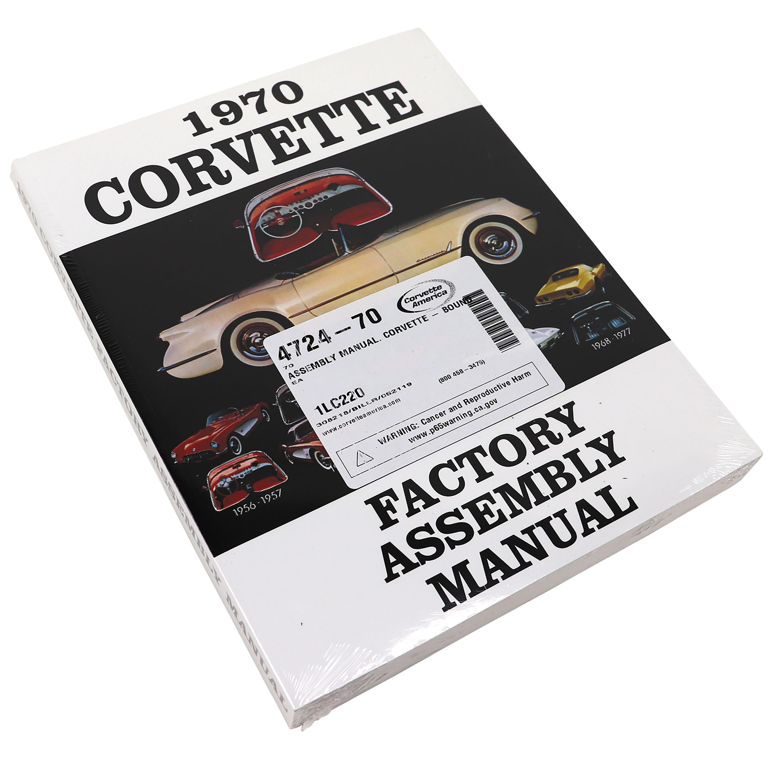 C3 1970 Chevrolet Corvette Assembly Manual. Corvette - Bound - Auto Accessories of America