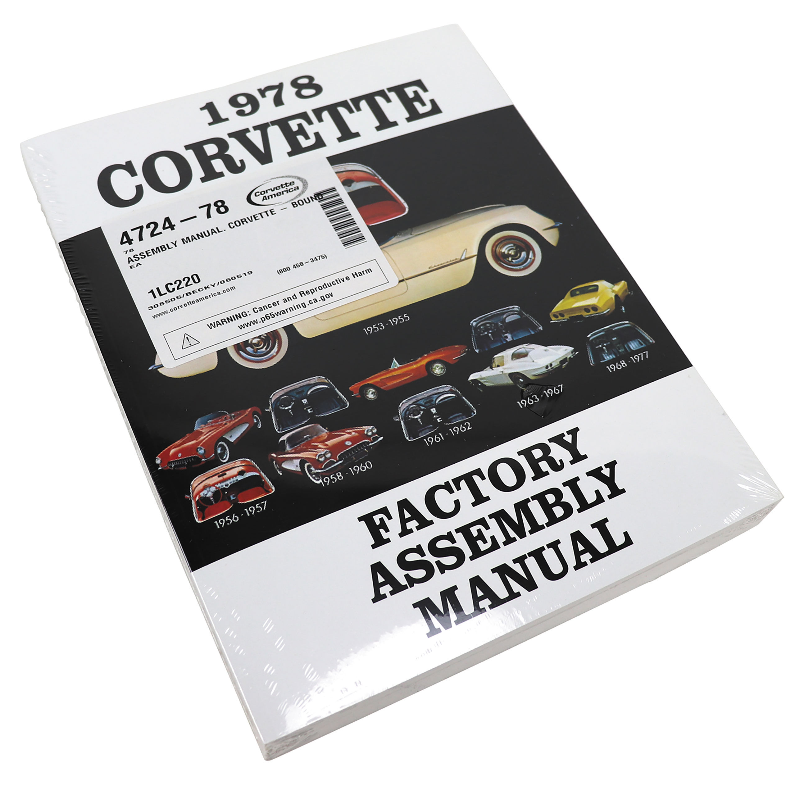 C3 1978 Chevrolet Corvette Assembly Manual. Corvette - Bound - Auto Accessories of America