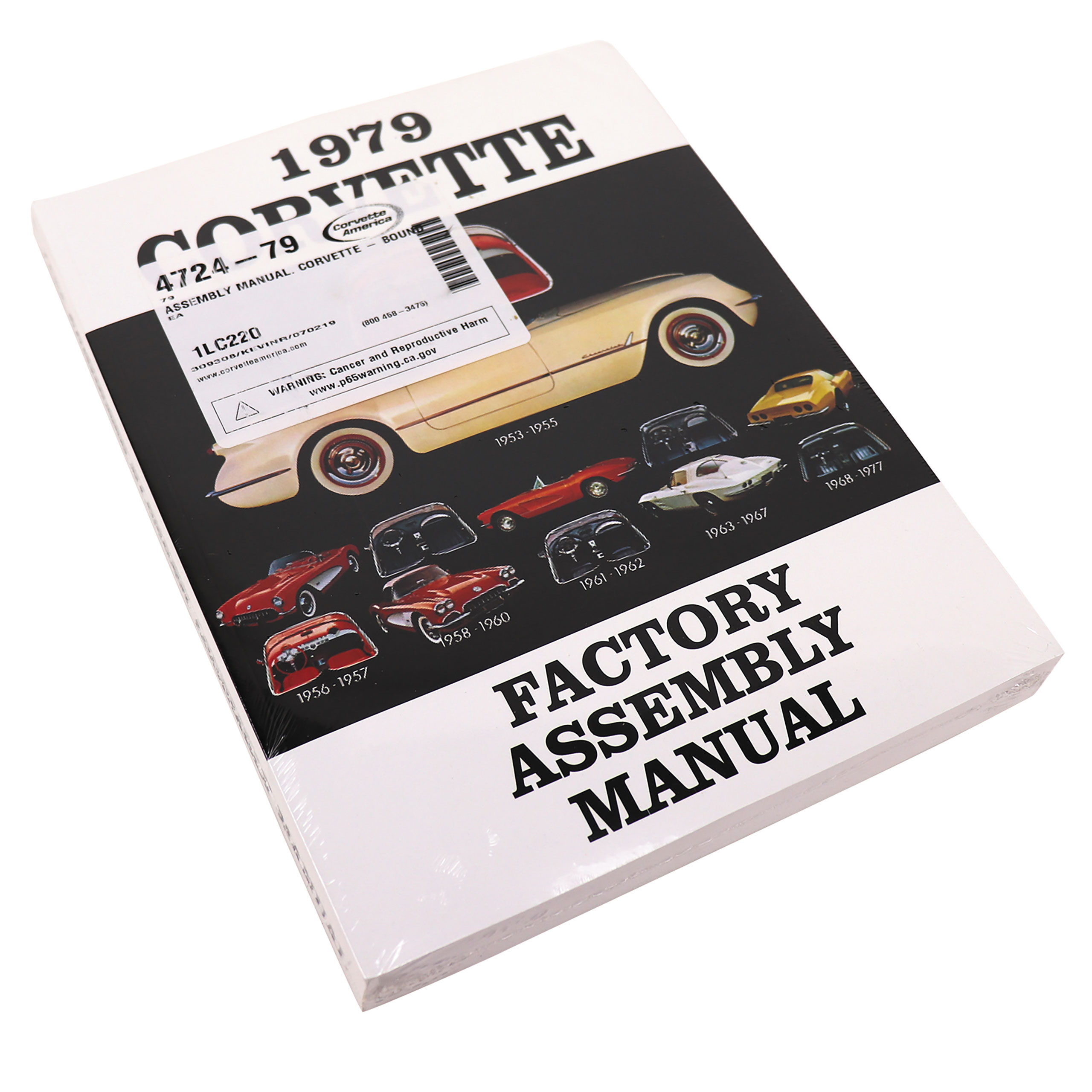 C3 1979 Chevrolet Corvette Assembly Manual. Corvette - Bound - Auto Accessories of America