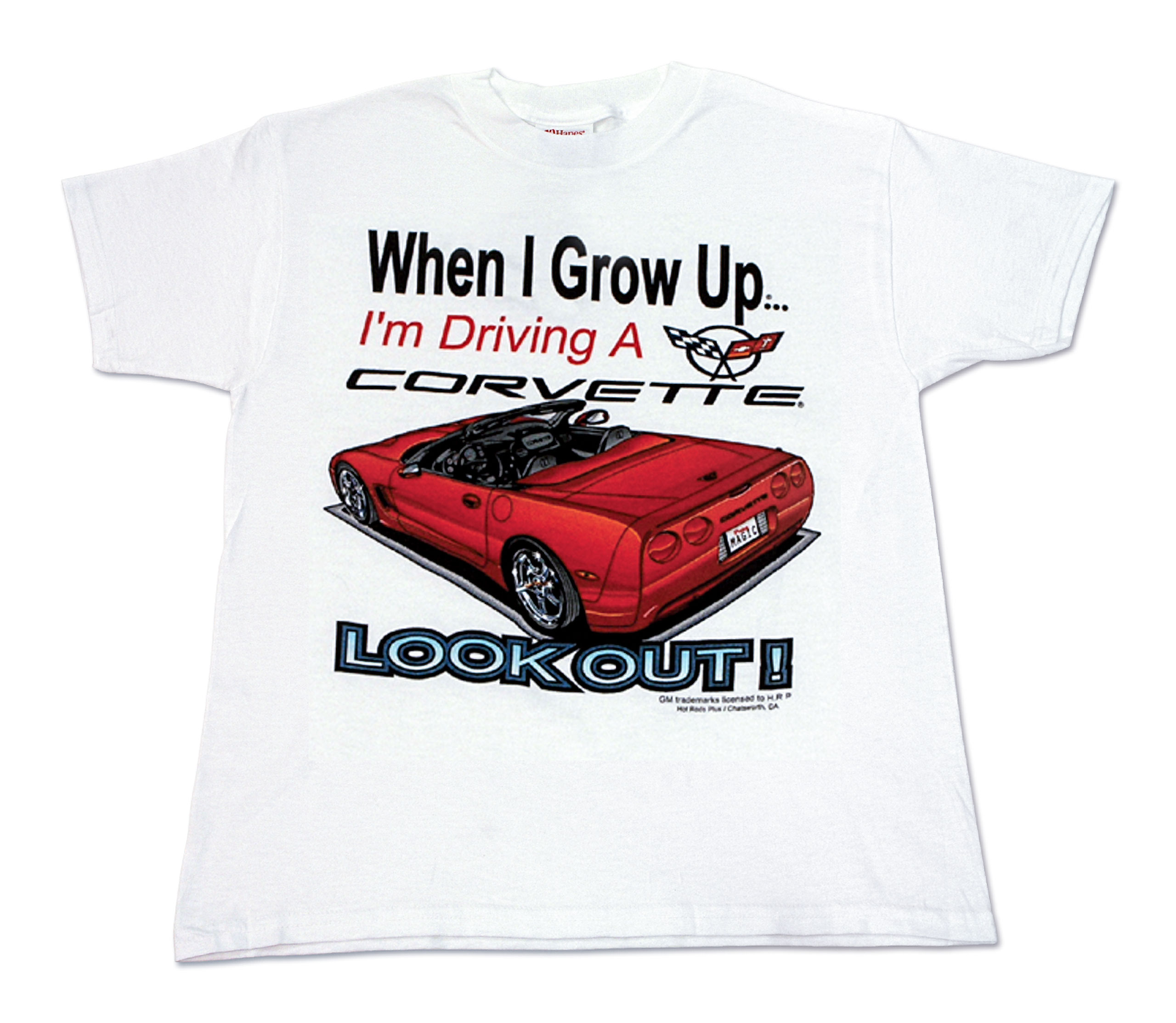 C5 1997-2004 Chevrolet Corvette T-Shirt When I Grow Up - 4T (XSM) - Auto Accessories of America