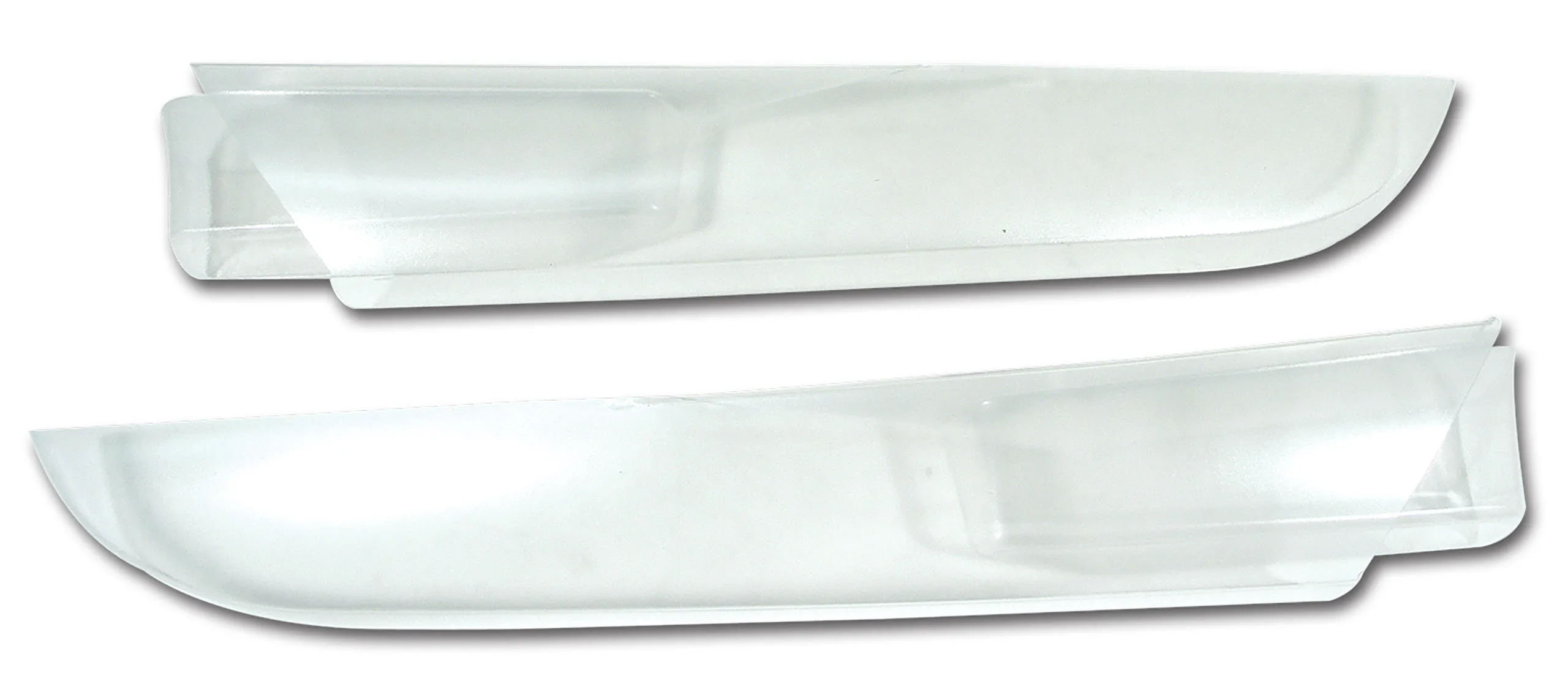 C6 2005-2013 Chevrolet Corvette Door Kickers - Clear - CA