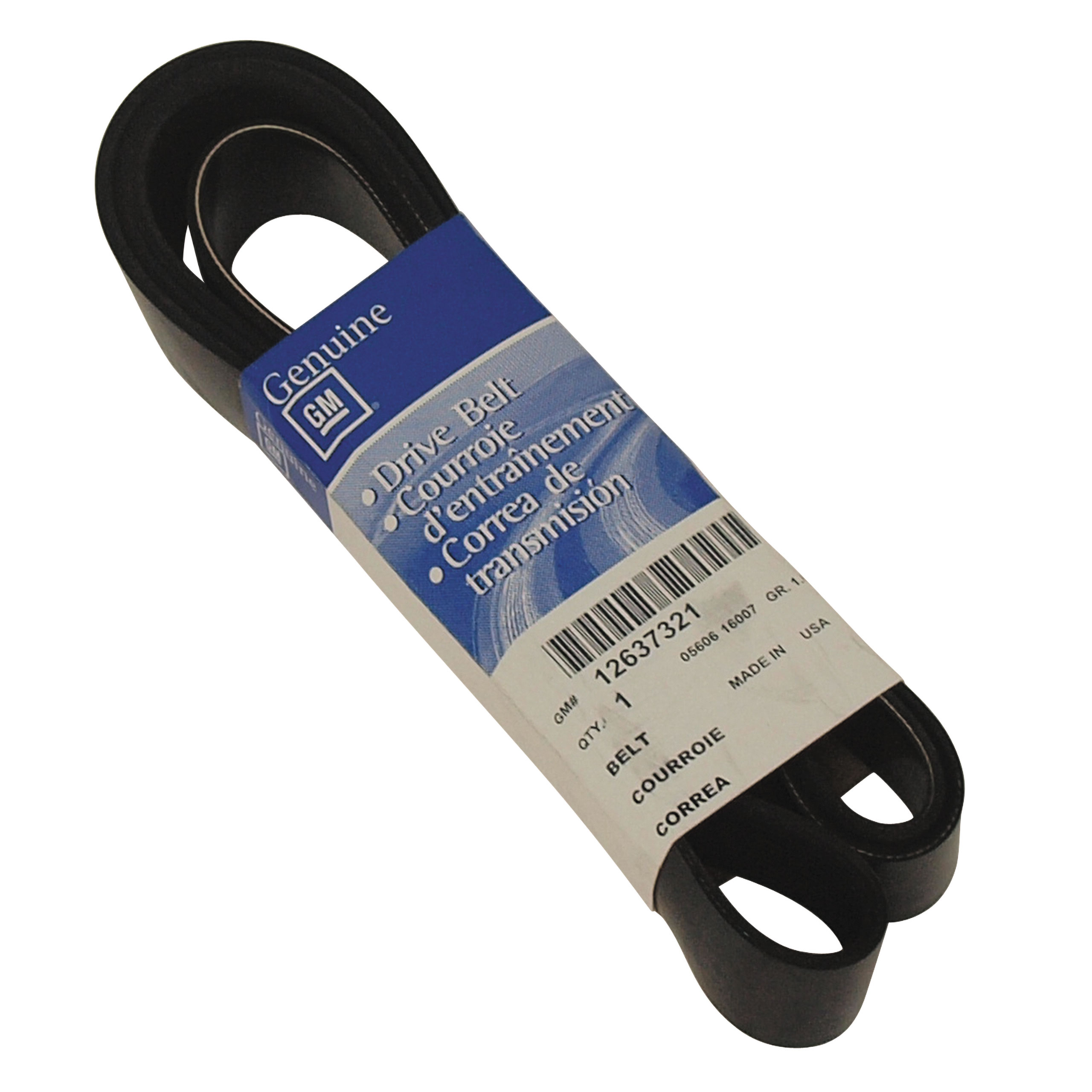 C6 2009-2013 Chevrolet Corvette Drive Belt - 1263732 - General Motors