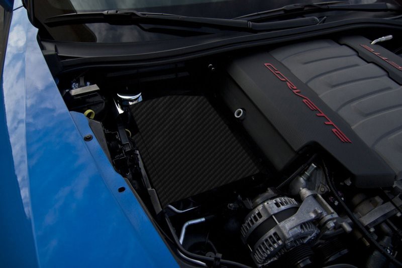 C7 2014-2019 Chevrolet Corvette Matte Hydro Carbon Z06/Z51 Fuse Box Cover - American Car Craft