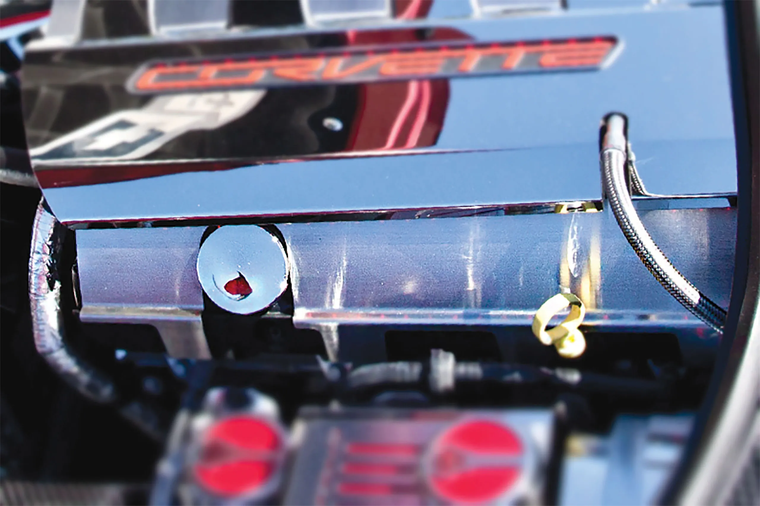 C7 2014-2019 Chevrolet Corvette Lower Fuel Rail Covers Oil Fill Version 2pc - ACC-053054 - American Car Craft