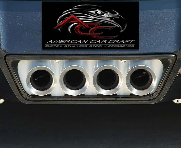C7 2014-2019 Chevrolet Corvette Custom Painted Z51/Z06/ZR1 Exhaust Filler Panel W/NPP - American Car Craft