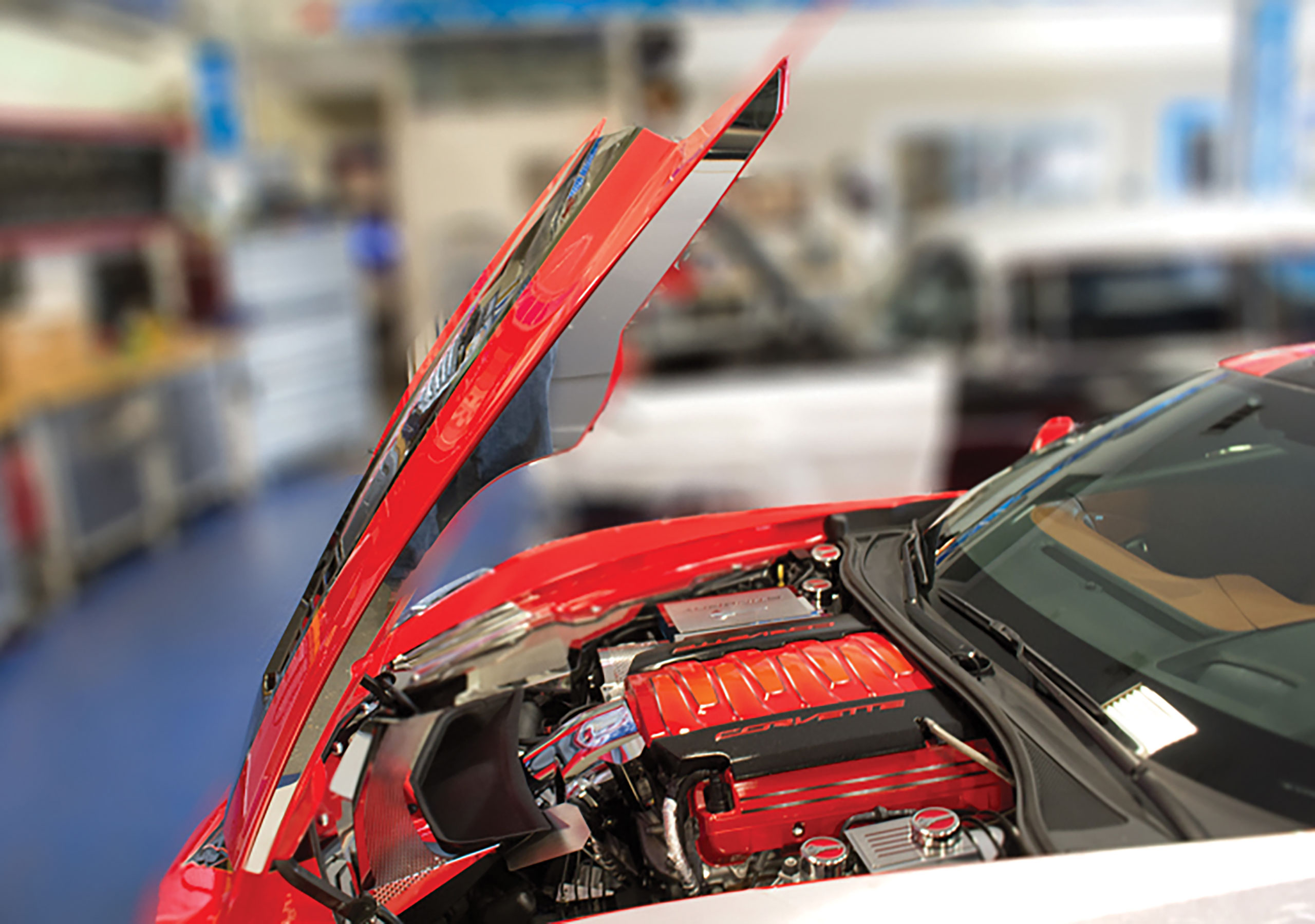 C7 2014-2019 Chevrolet Corvette Hood Side Caps - 2pc - ACC-053073 - American Car Craft