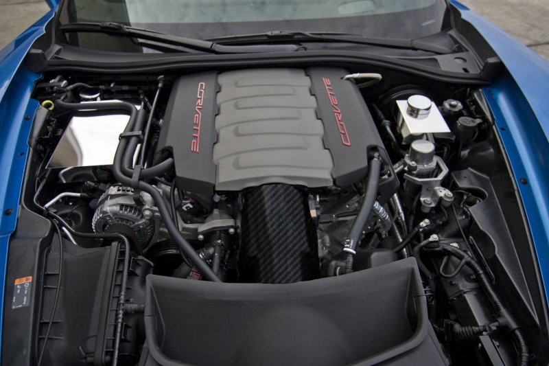 C7 2014-2019 Chevrolet Corvette Matte Hydro Carbon Z51/GS ABS Throttle Body Cover - American Car Craft