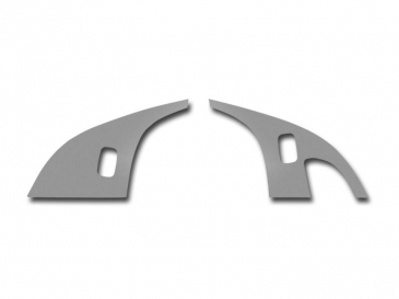 C6 2005-2013 Chevrolet Corvette Door Lock Trim Plate 2pc - ACC-041022 - American Car Craft