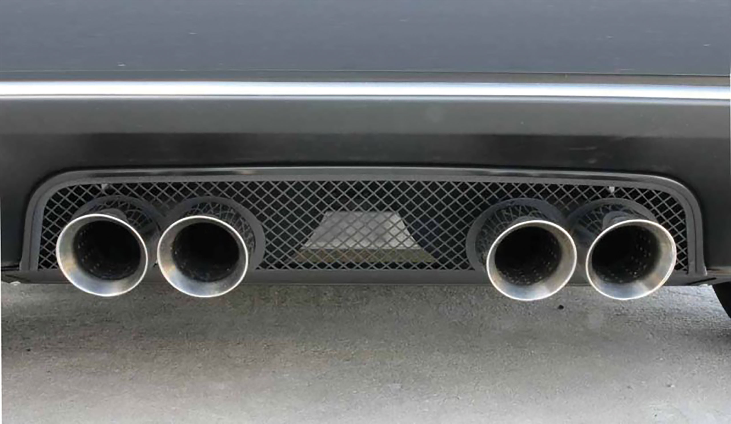 C6 2005-2013 Chevrolet Corvette Exhaust Filler Panel - Choose Material - American Car Craft
