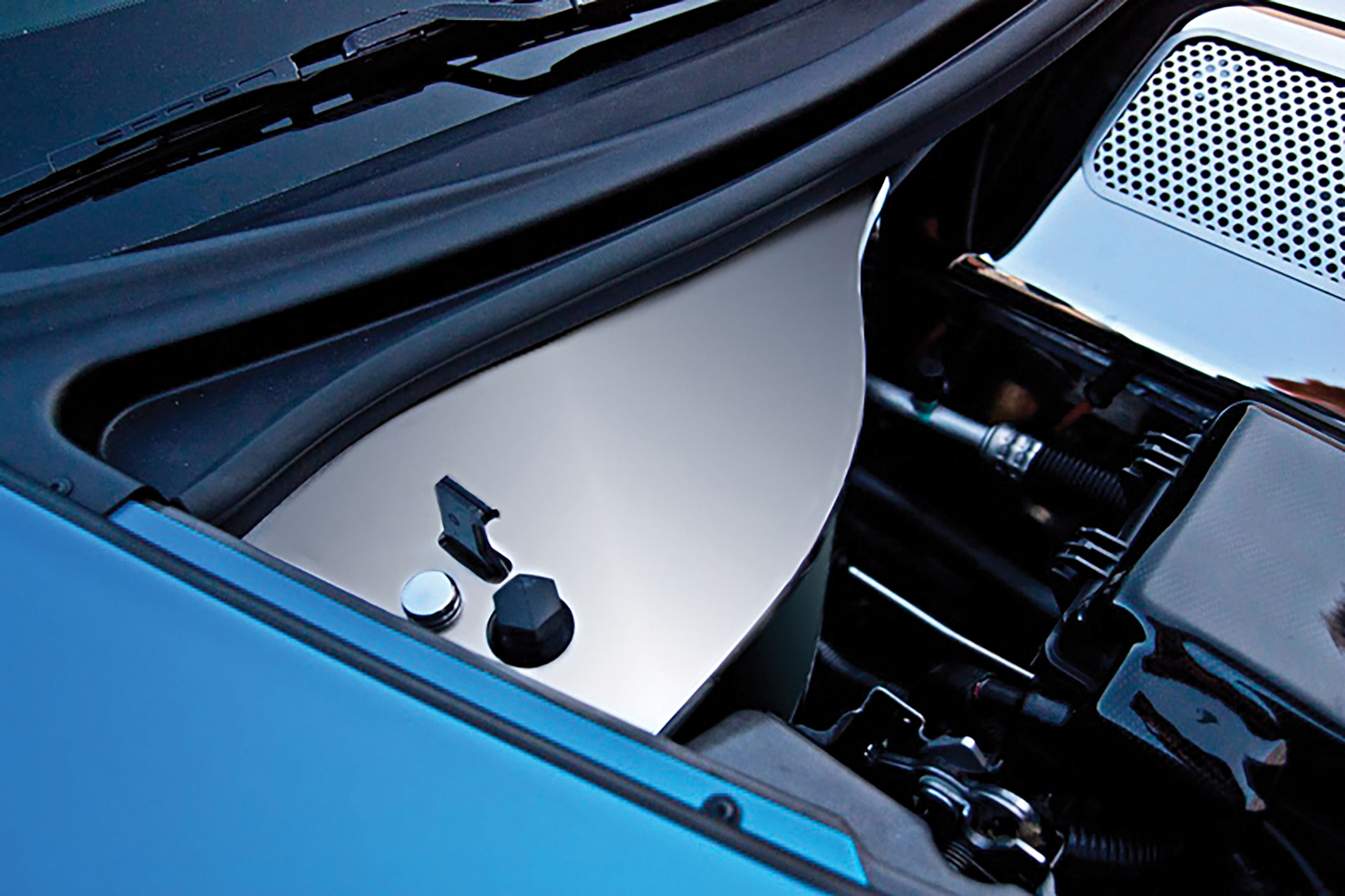 C6 2006-2013 Chevrolet Corvette Z06/GS Dry Sump Oil Tank Cover - ACC-043097 - American Car Craft