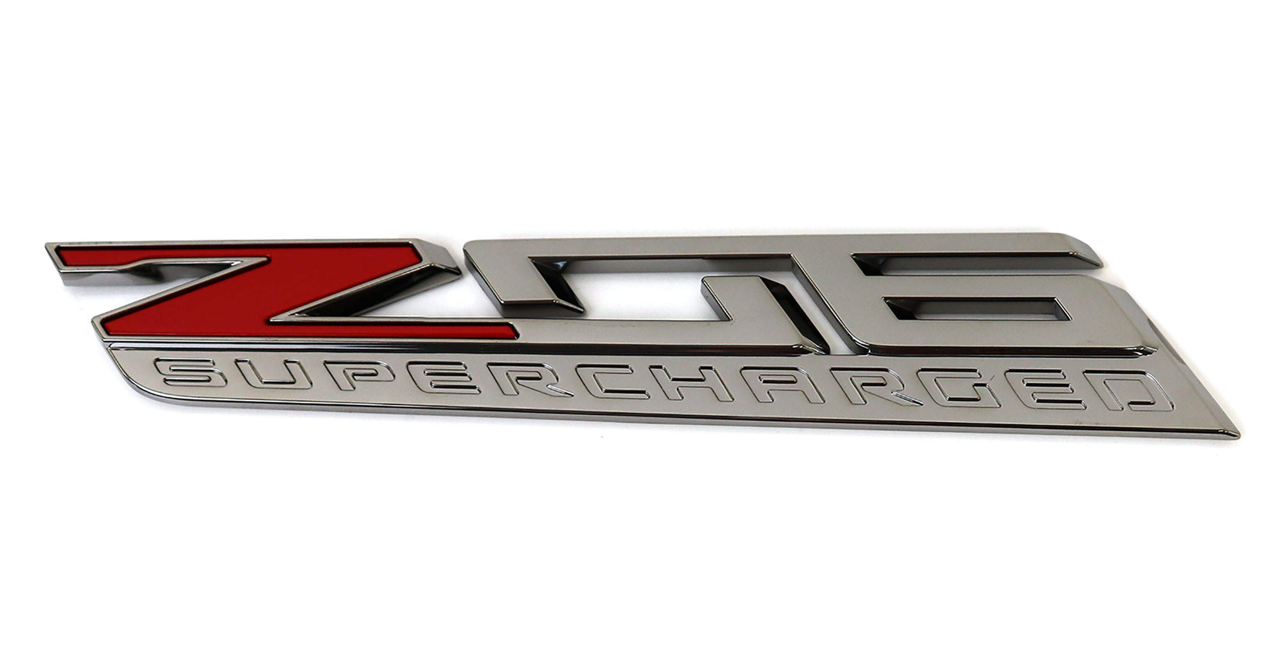 C7 2015-2019 Chevrolet Corvette Emblem - Z06 Supercharged - Left Hand ...