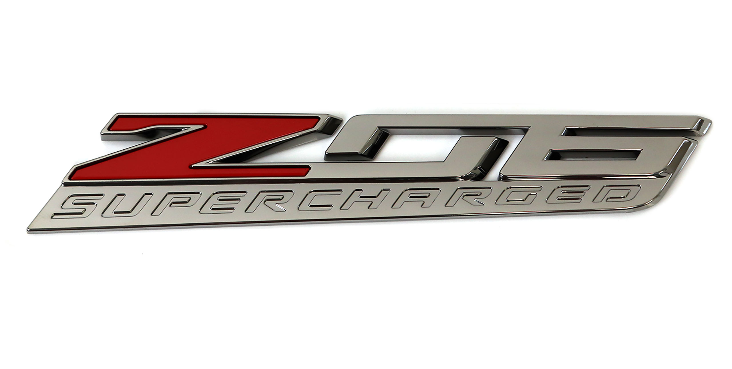 C7 2015-2019 Chevrolet Corvette Emblem - Z06 Supercharged - Right Hand 