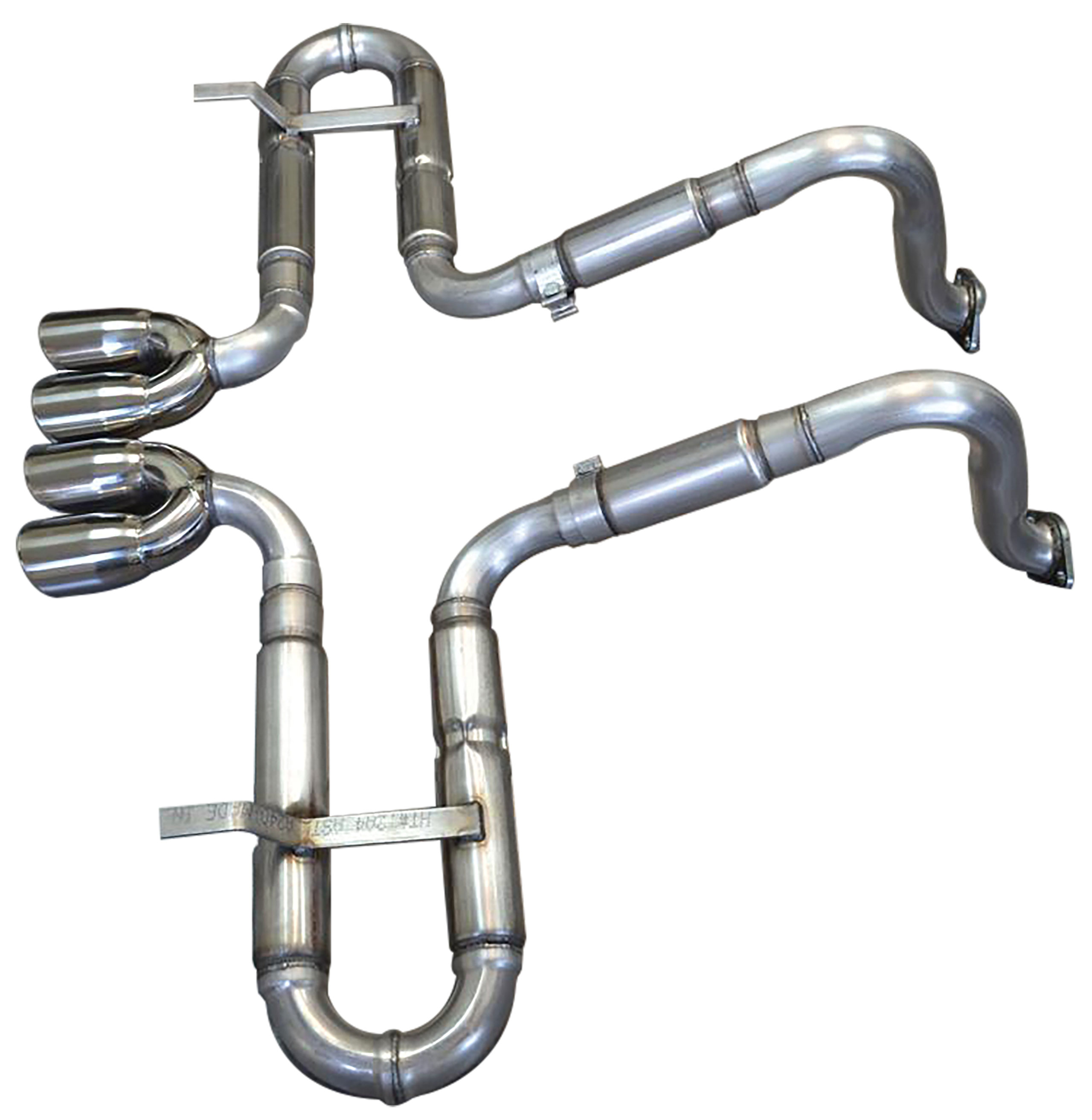 C5 1997-2004 Chevrolet Corvette C5 Cat-Back Chambered Exhaust System ...