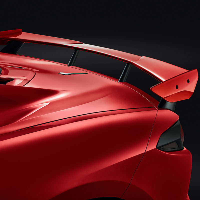 C8 20202024 Chevrolet Corvette GM Performance High Wing Spoiler In