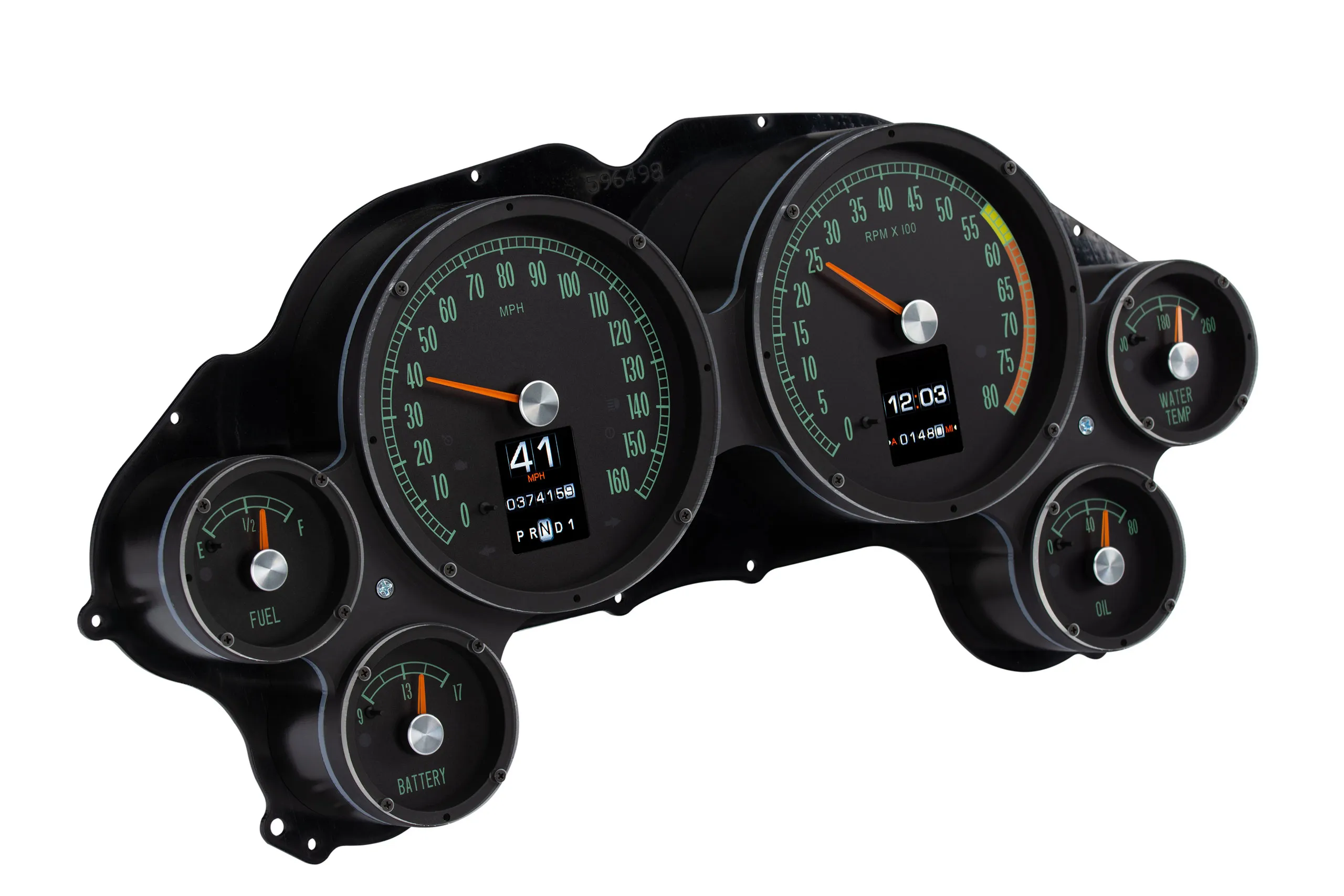 C2 1963-1967 Chevrolet Corvette RTX Instrument System W/1965-1967 Corvette Gauge Styling - Dakota Digital