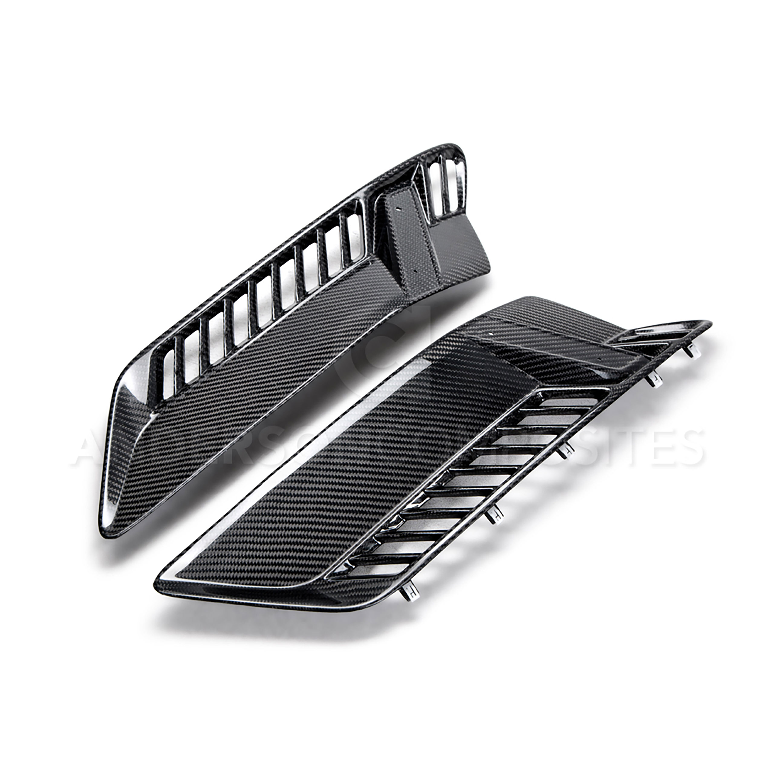 C7 2014-2019 Chevrolet Corvette Carbon Fiber Fender Vents - AC-FFI14CHC7-Z6 - Anderson Composites