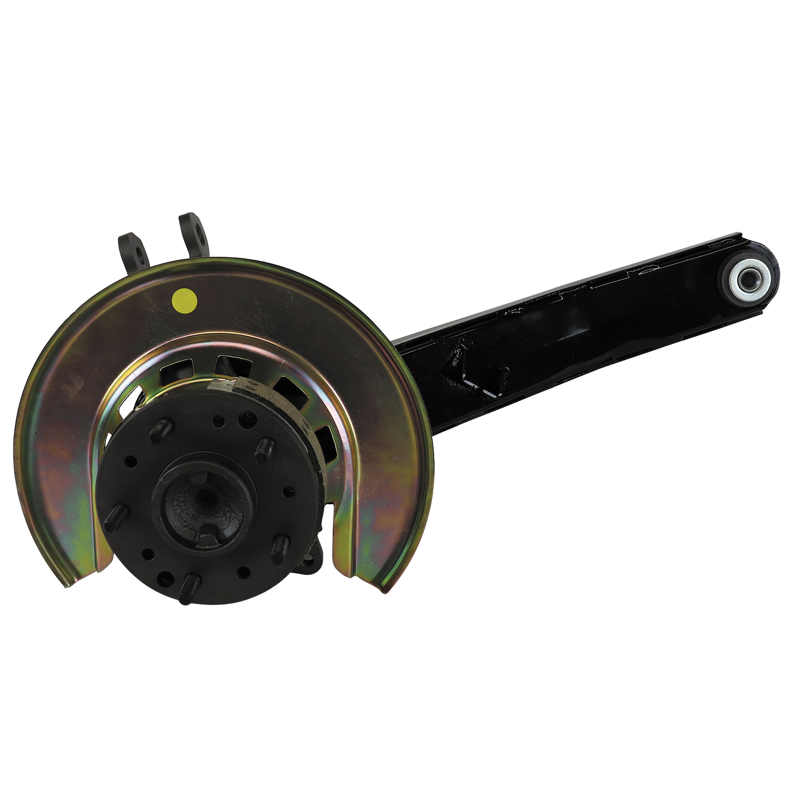C3 1980-1981 Chevrolet Corvette Trailing Arm Assembly LH Rebuilt No Rotor Automatic Only - Auto Accessories of America
