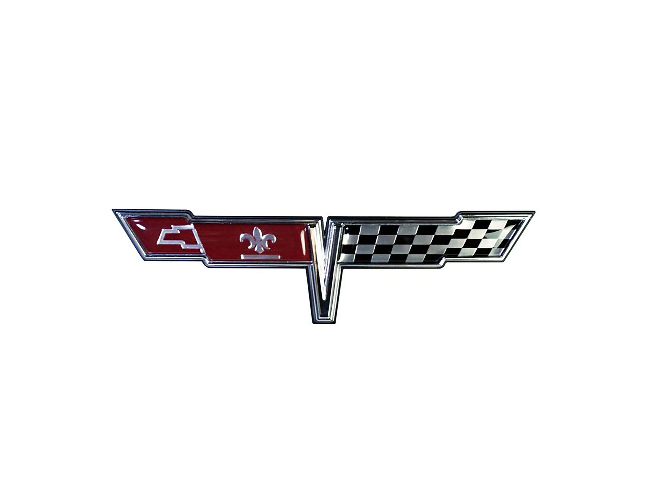 C3 1980 Chevrolet Corvette Fuel Door Emblem - Trim Parts