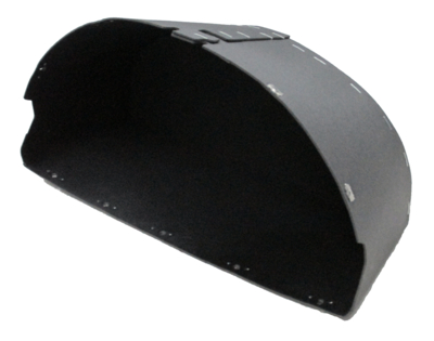 C2 1963-1967 Chevrolet Corvette Glove Box Liner W/Clips Installed - Auto Accessories of America
