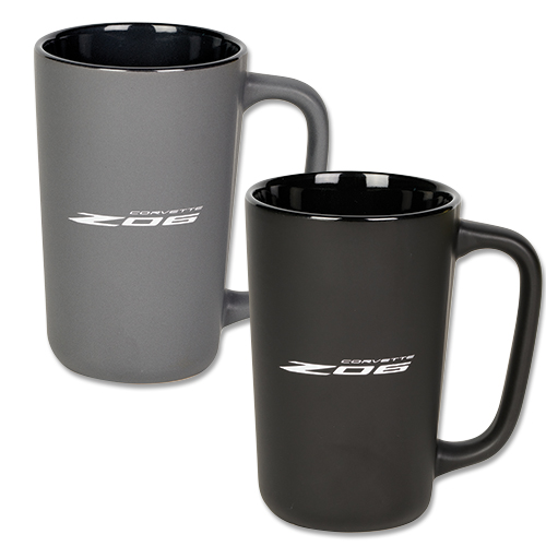 C8 2023-2026 Chevrolet Corvette 14oz Ceramic Coffee Mug W/C8 Z06 Logo - Choose Color - Auto Accessories Of America