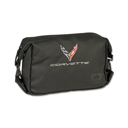 C8 2020-2026 Chevrolet Corvette Ogio Commuter Utility/Toiletry Pouch W/C8 Logos - Auto Accessories of America