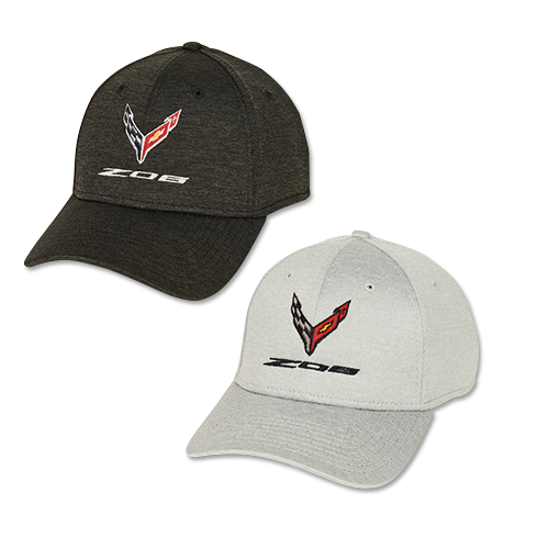 C8 2023 Chevrolet Corvette Heathered Hat W/C8 Z06 Logo - Choose Color - Auto Accessories Of America