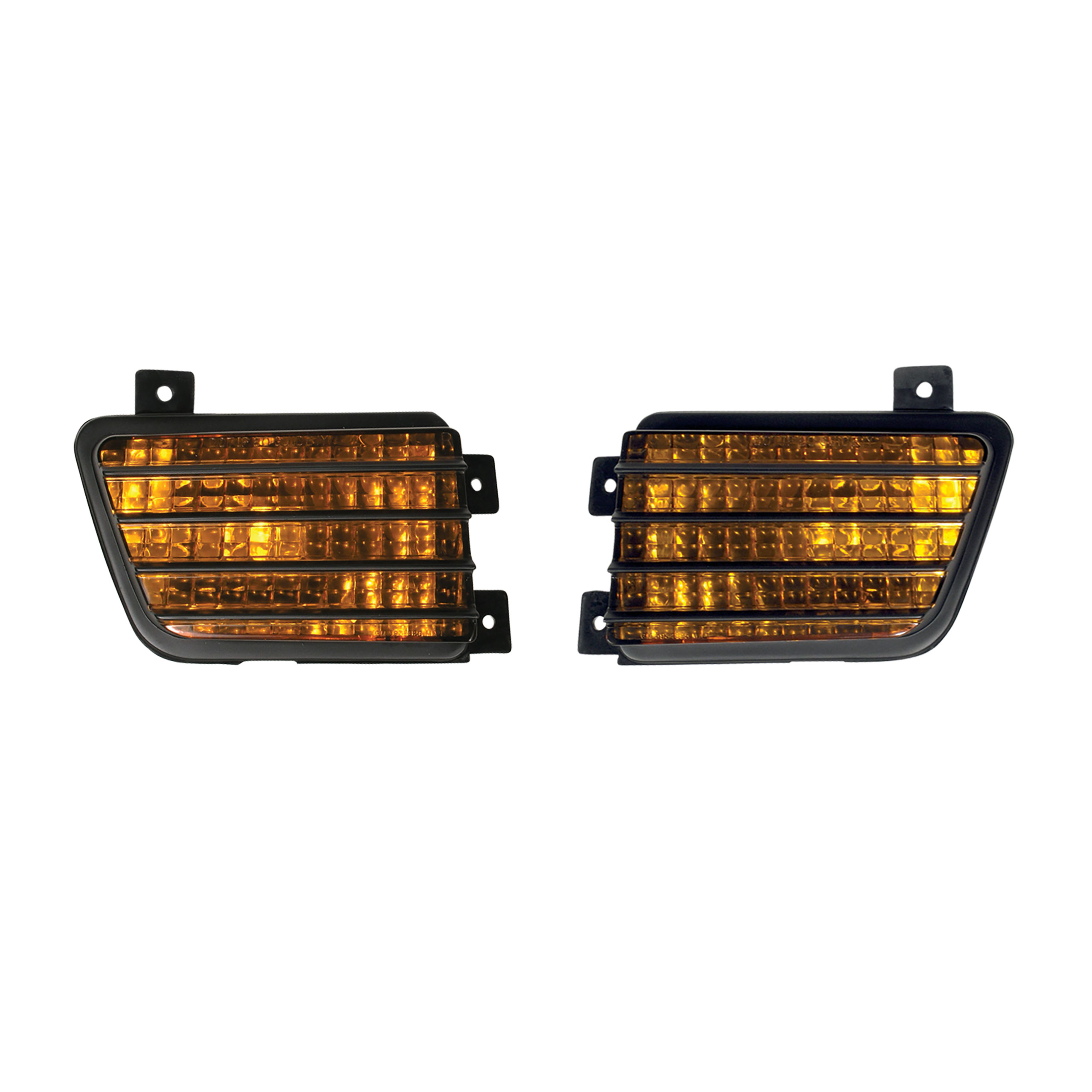 C3 1980-1982 Chevrolet Corvette Parking/Turn Signal Light Lens Both Left & Right - CA