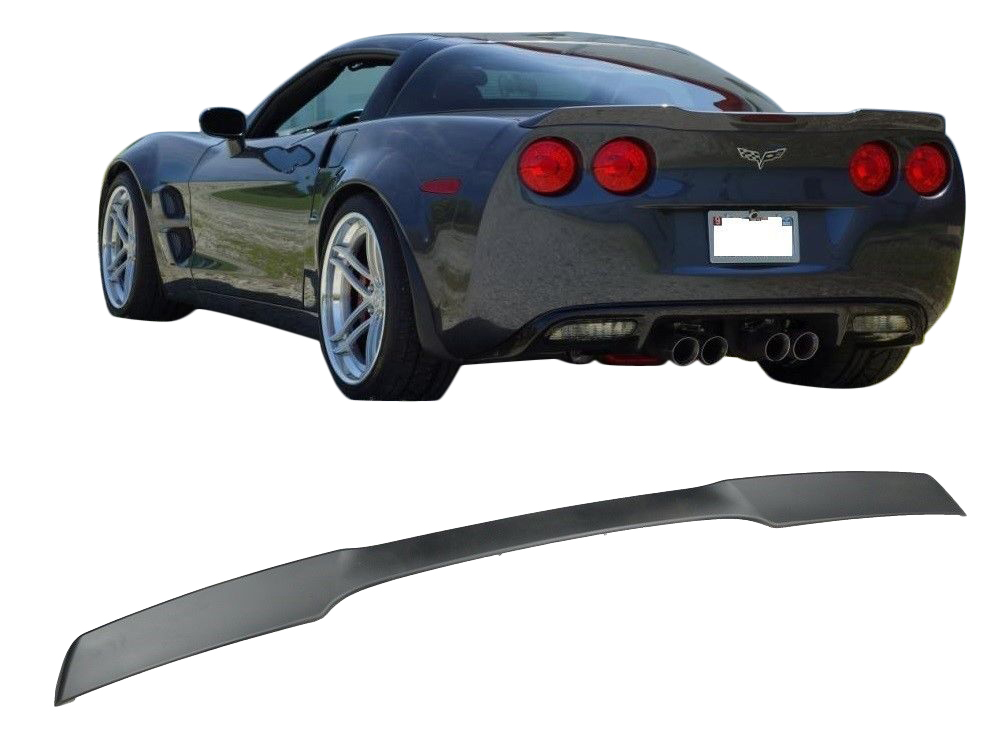 C6 2005-2013 Chevrolet Corvette ZR1 Style Rear Spoiler - Unpainted - Auto Accessories Of America