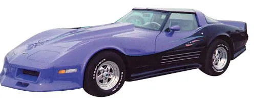 C3 1980-1982 Chevrolet Corvette Fiberglass Daytona Style Front Bumper - American Custom Industries