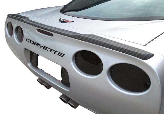 C5 1997-2004 Chevrolet Corvette Hydro Carbon Fiber ZR1 Style Spoiler - No Drill Design - Auto Accessories Of America