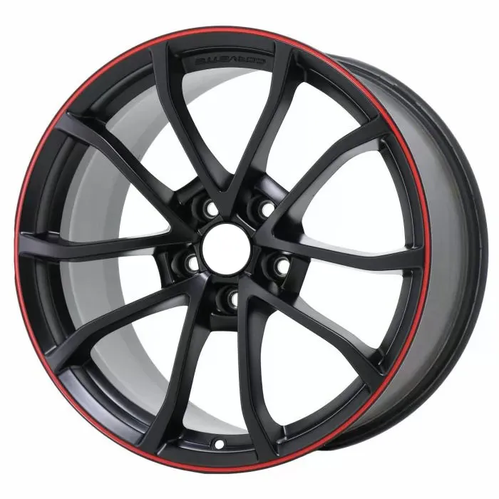 C6 2005-2013 Chevrolet Corvette Grand Sport OEM Centennial Edition Front Wheel - Black W/Red Stripe - 19x10 - General Motors