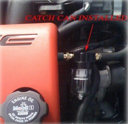 1997-2013 Chevrolet Corvette PCV Oil Catch Can - CA