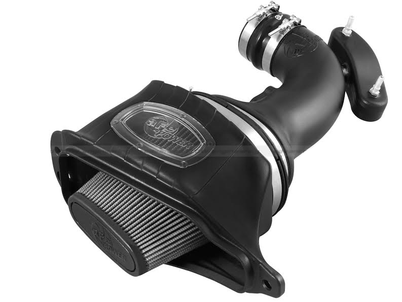 C7 2014-2019 Chevrolet Corvette Stingray/GS Momentum Cold Air Intake System - Gray Washable Dry Synthetic Gauze - aFe Power